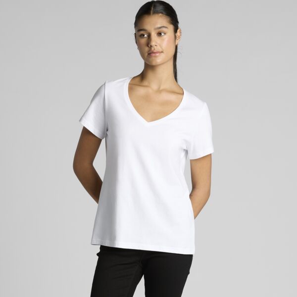 AS Colour Womens Maple V Neck Tee Thumbnail