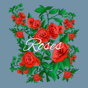 Rose - Denim Carrie Tote Design