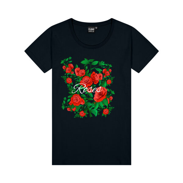 Rose - Womens Silhouette Tee Thumbnail
